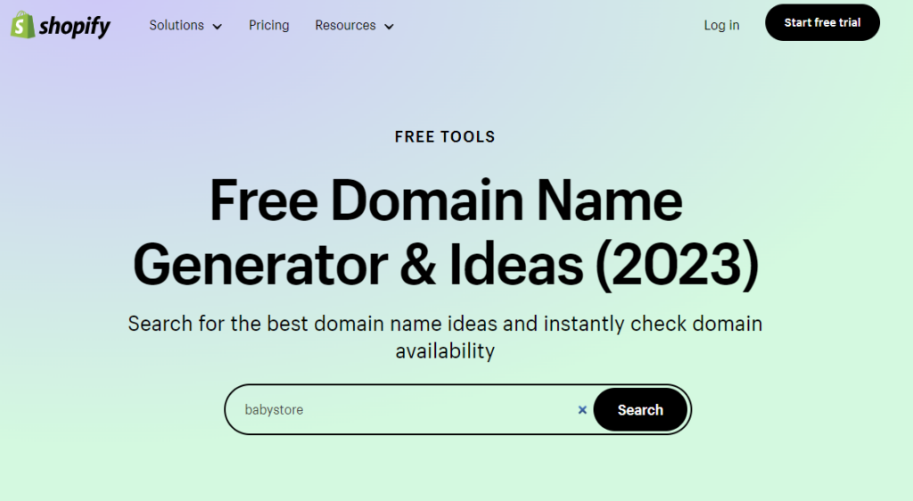 How to Use Shopify Domain Name Generator